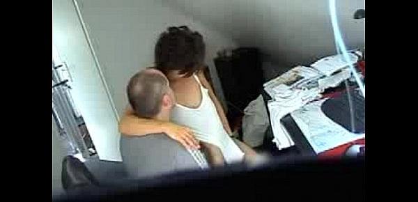 Spy video of mature cheating wife fucked at the office